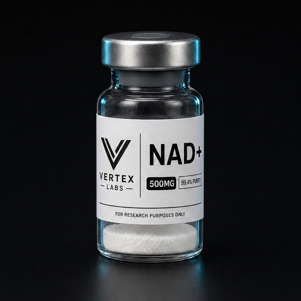 NAD+ 500mg research vial by Vertex Labs